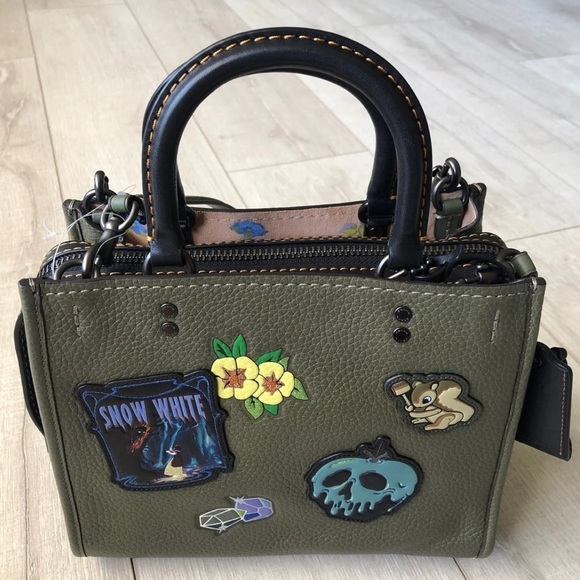Coach Handbags - Disney X Coach Rogue 25 With Patches